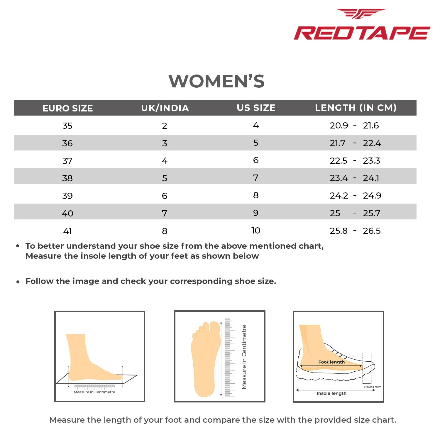 Red Tape Casual Sneaker Shoes for Women | Slip Resistant & Durable White