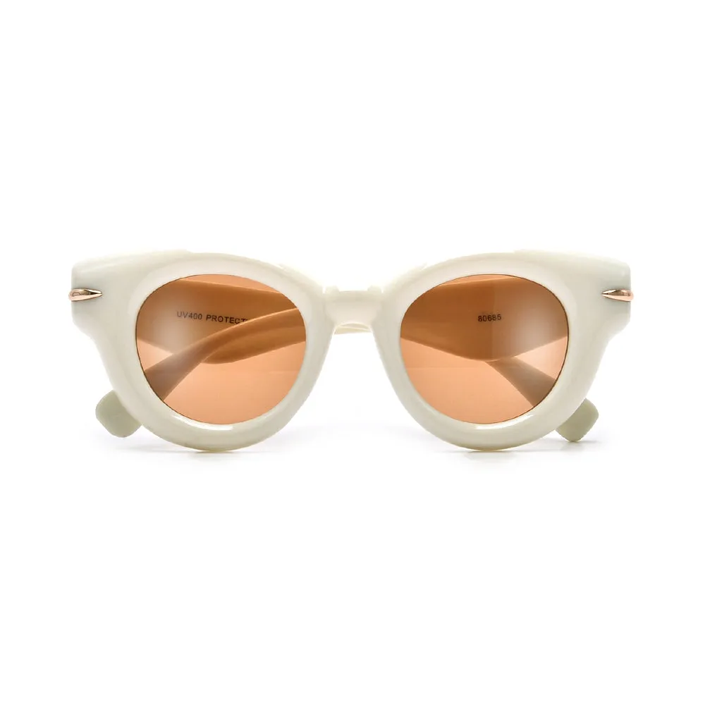 RETRO APPEAL BUBBLY CAT EYE SUNGLASSES