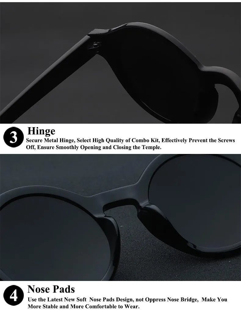 Retro Round Sunglasses