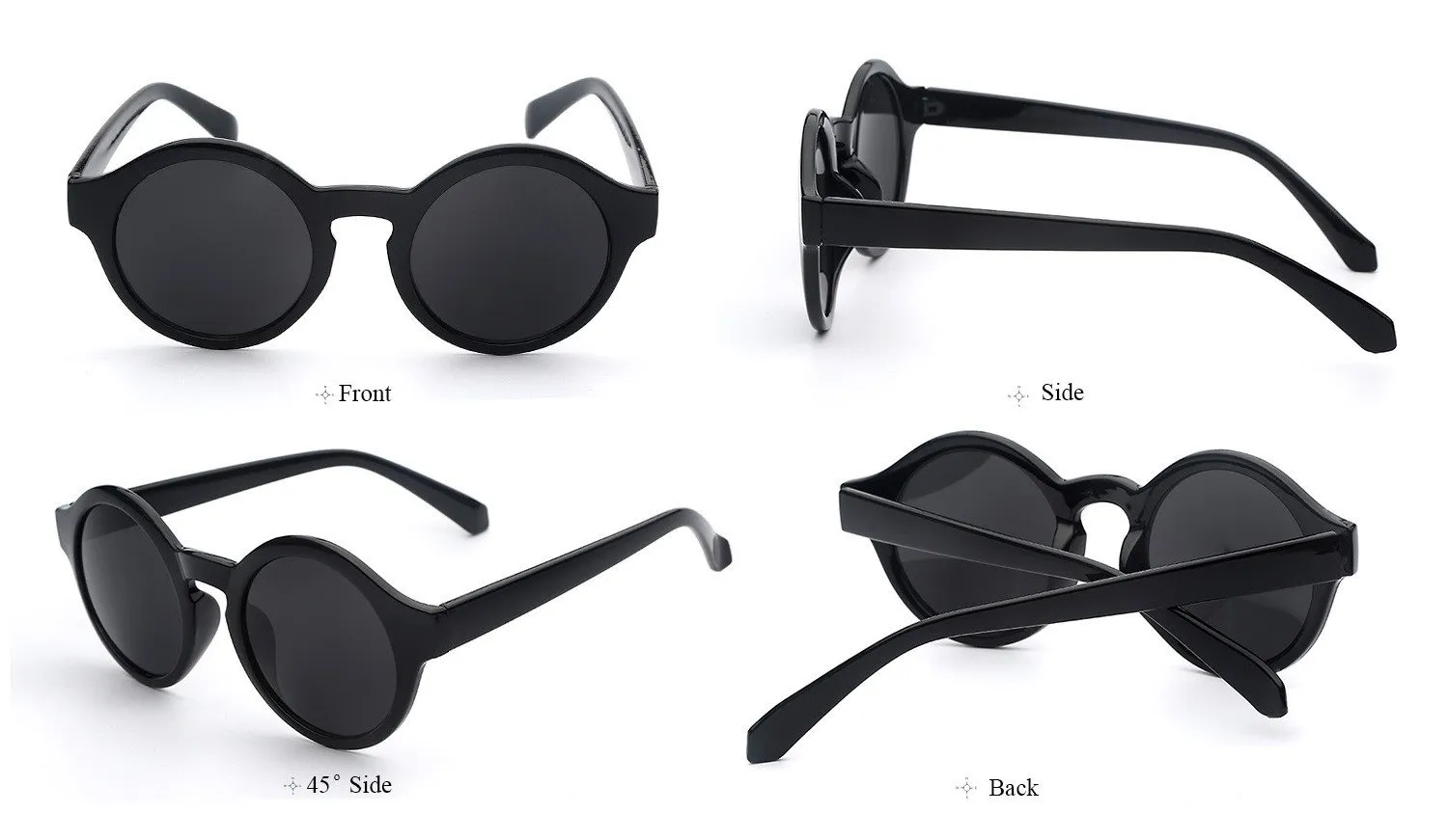 Retro Round Sunglasses