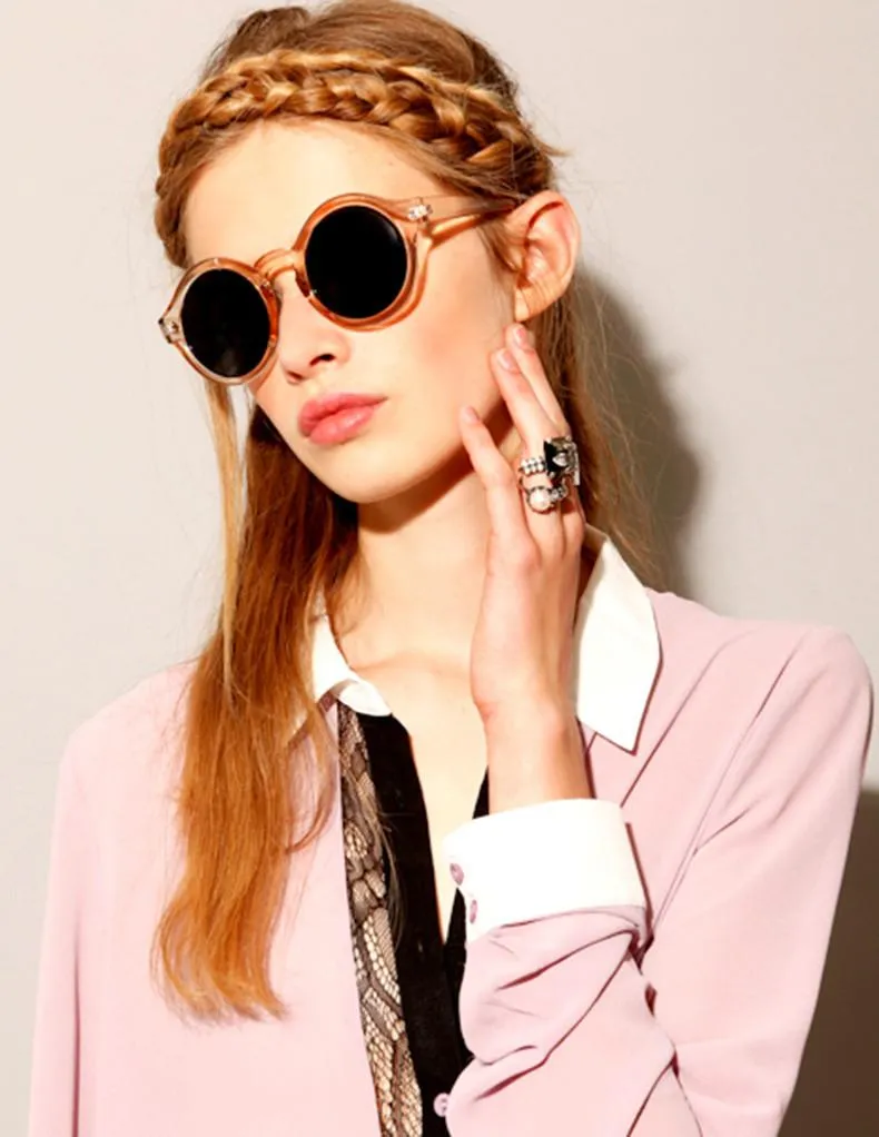 Retro Round Sunglasses