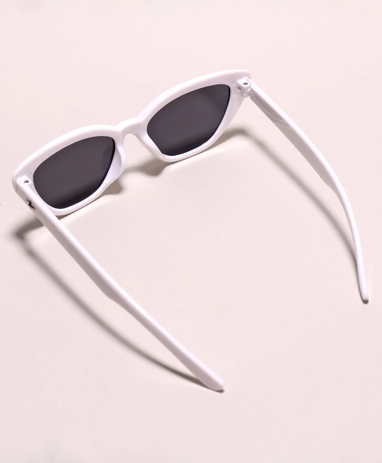 RETRO SUNGLASESS - WHITE