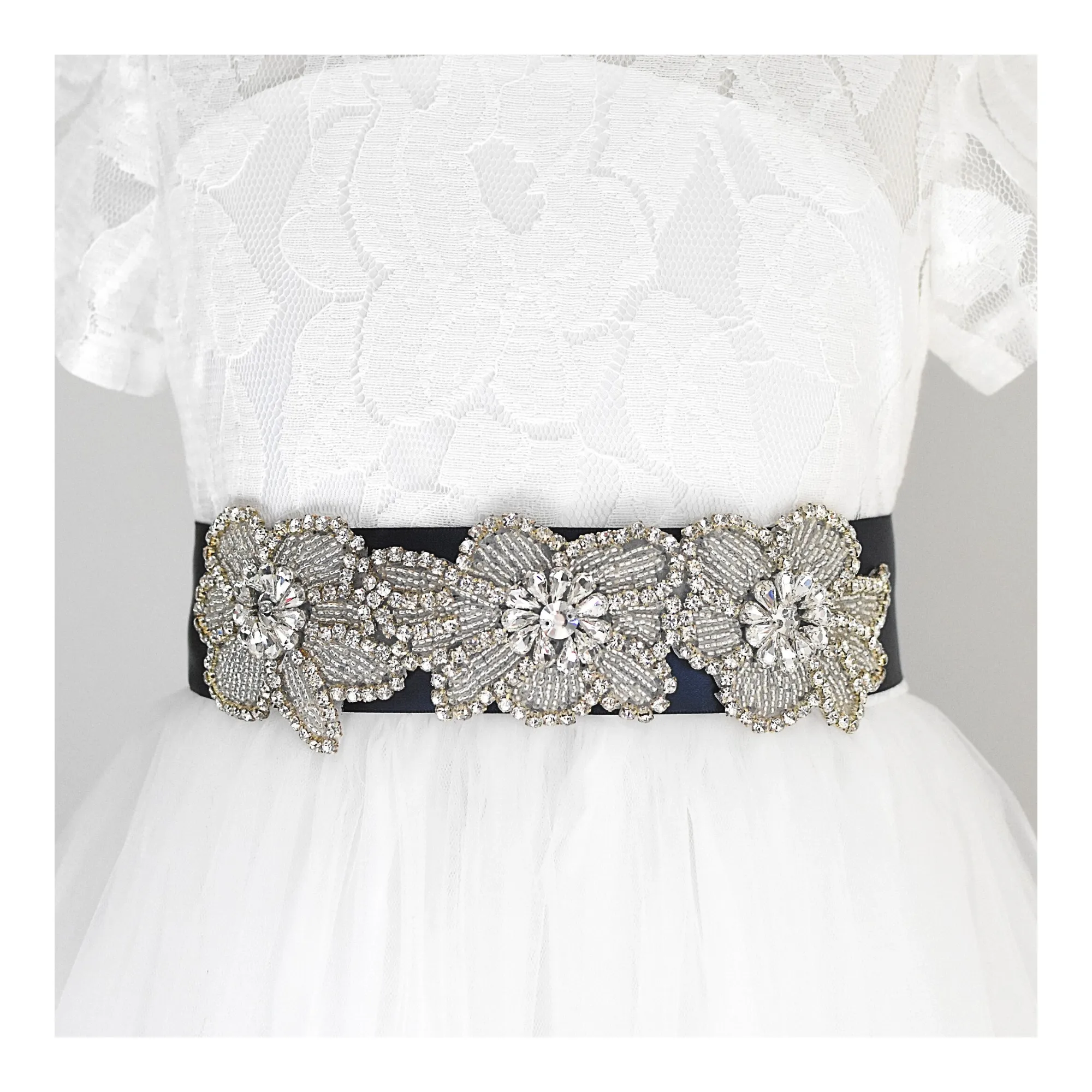 Rhinestone wedding belt - Style 123-3