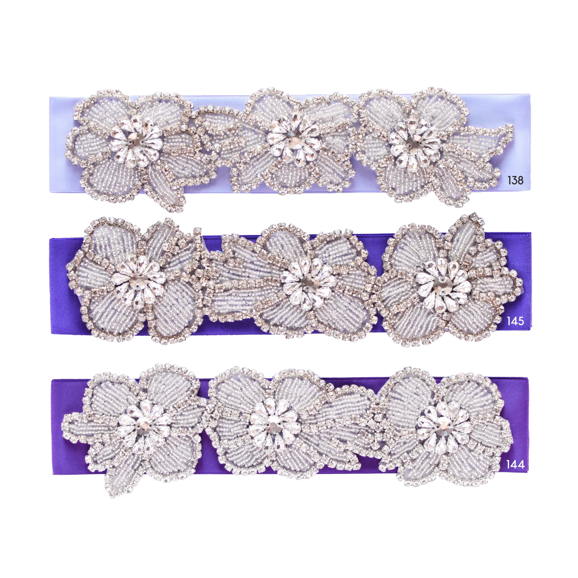 Rhinestone wedding belt - Style 123-3