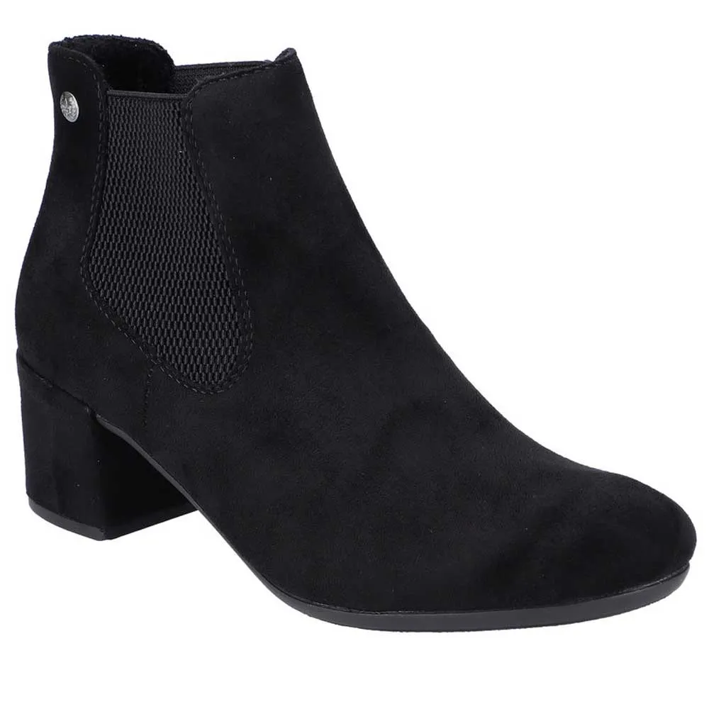 Rieker Women's Sarah 84 Ankle Boot Black / Black