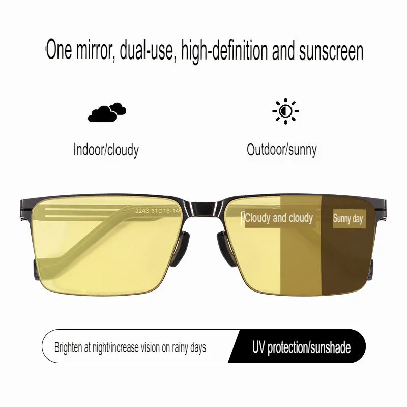 Same Style Night Vision Goggles, Uv Photochromic Sunglasses, Day And Night Anti-Uv Sunglasses