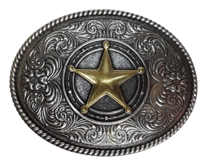 Texas Star Belt Buckle