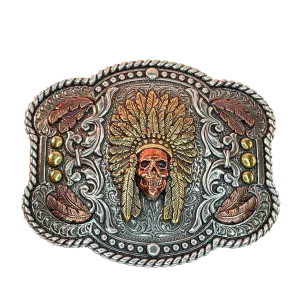 The Crazy Horse Chief Belt Buckle