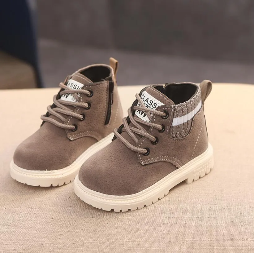 Unisex Leather Soft Non-Slip Casual Cool Shoes For Kids