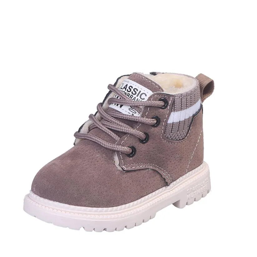 Unisex Leather Soft Non-Slip Casual Cool Shoes For Kids