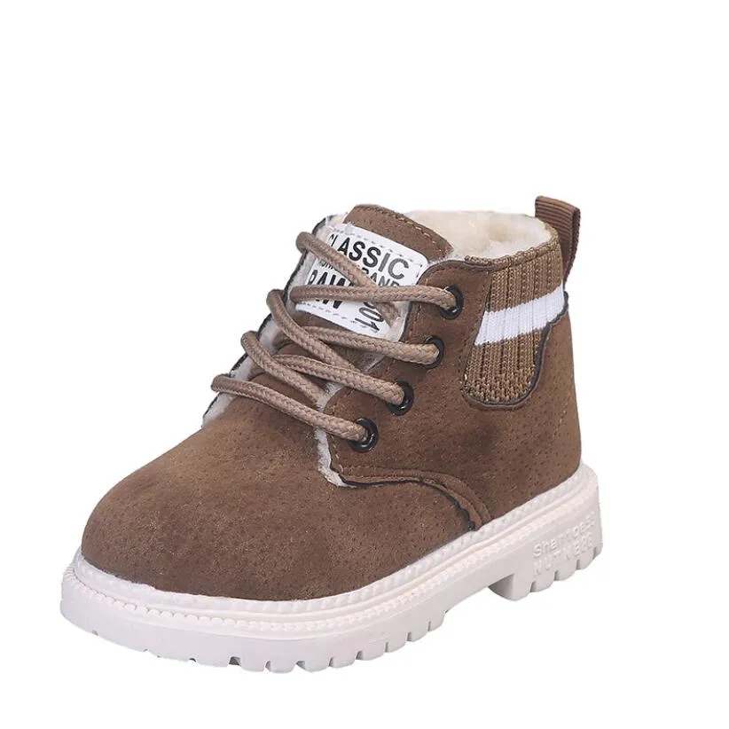 Unisex Leather Soft Non-Slip Casual Cool Shoes For Kids