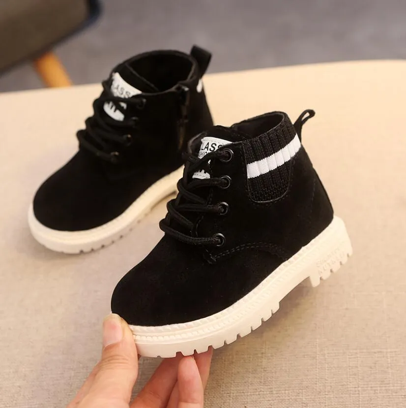 Unisex Leather Soft Non-Slip Casual Cool Shoes For Kids