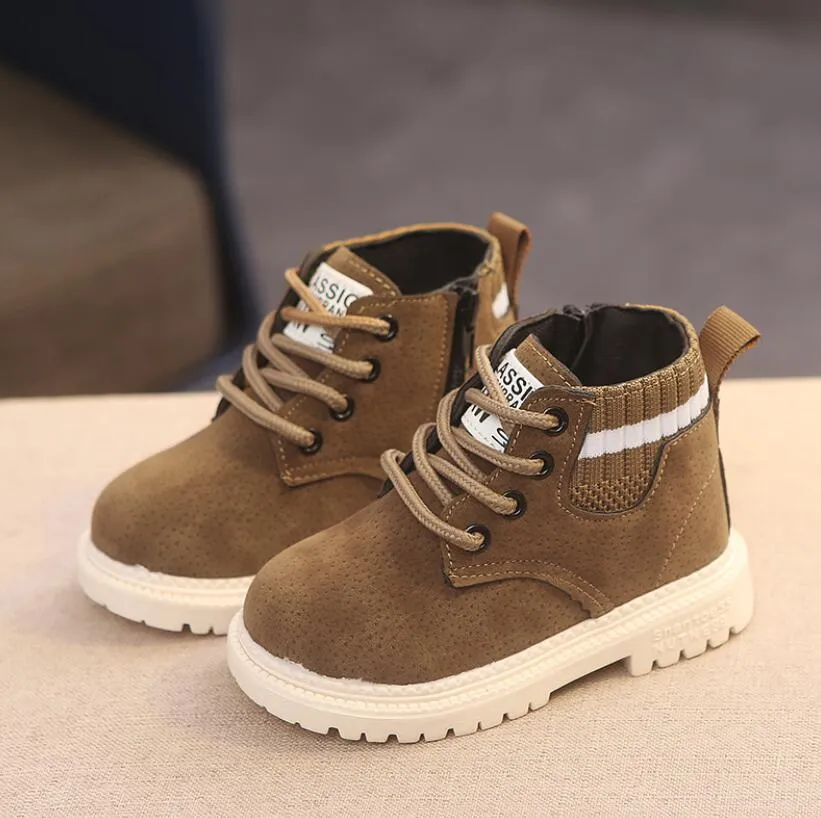 Unisex Leather Soft Non-Slip Casual Cool Shoes For Kids