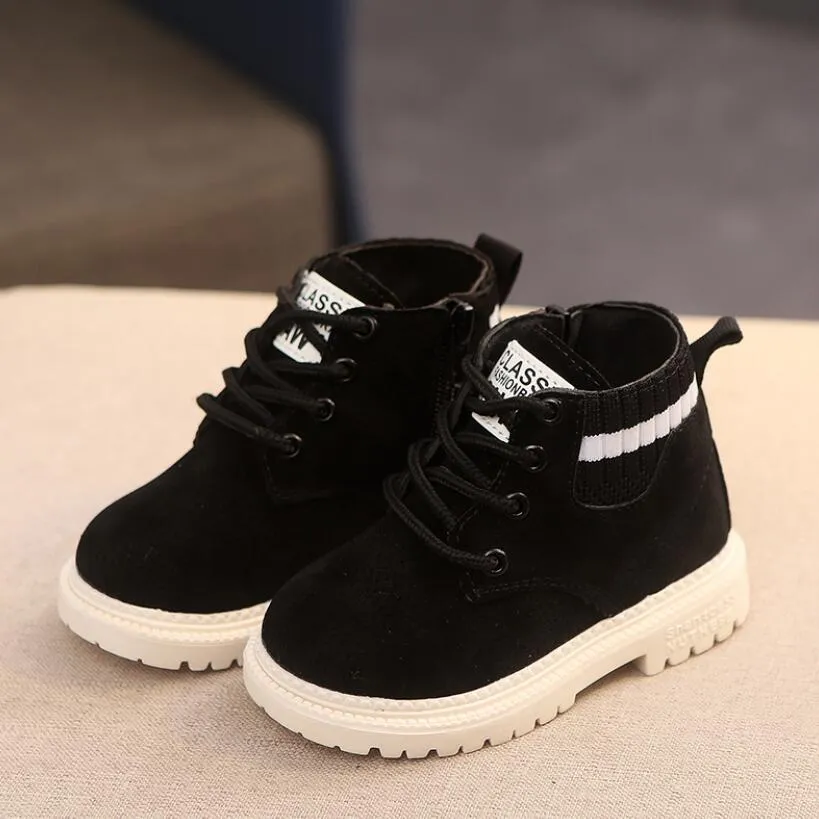 Unisex Leather Soft Non-Slip Casual Cool Shoes For Kids