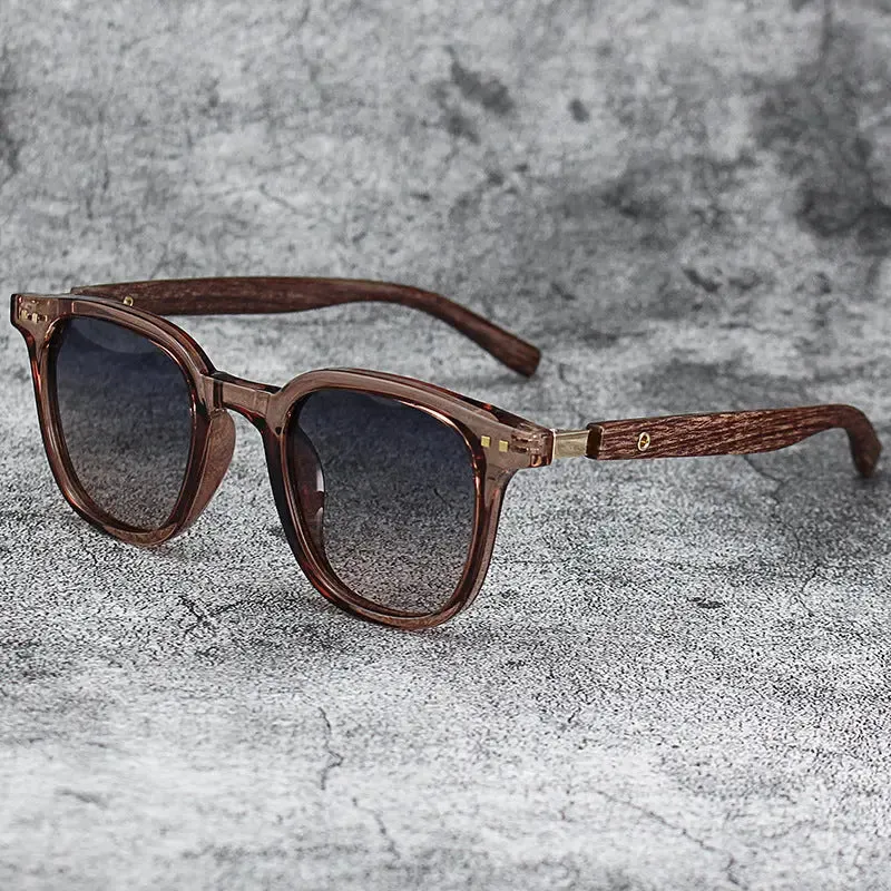 Wood Grain Sunglasses