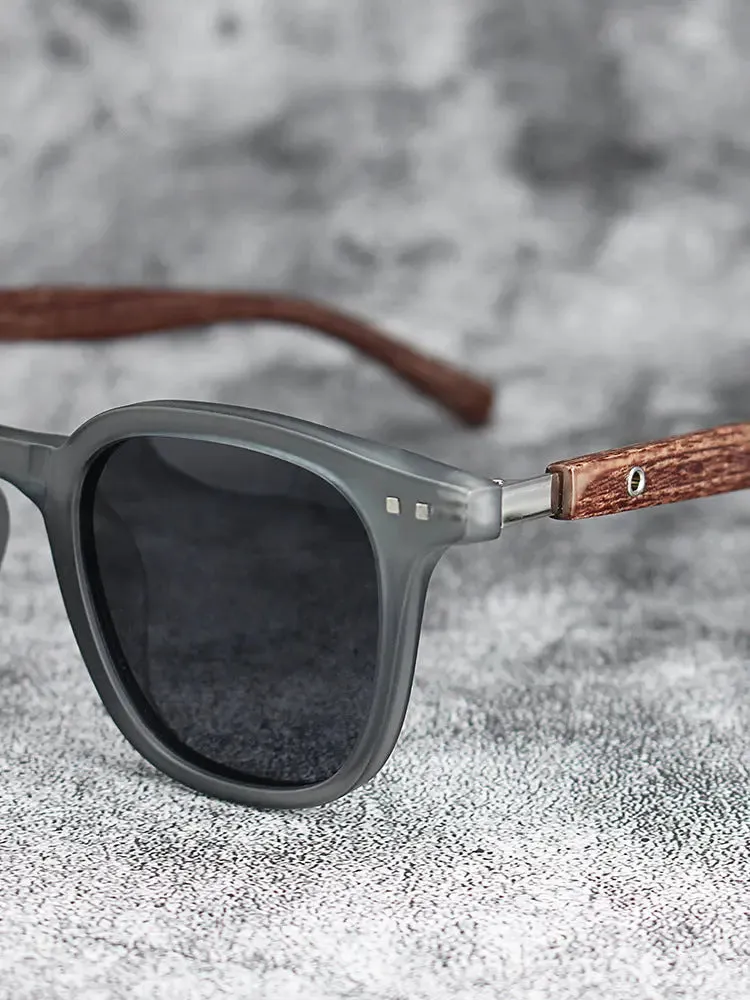 Wood Grain Sunglasses