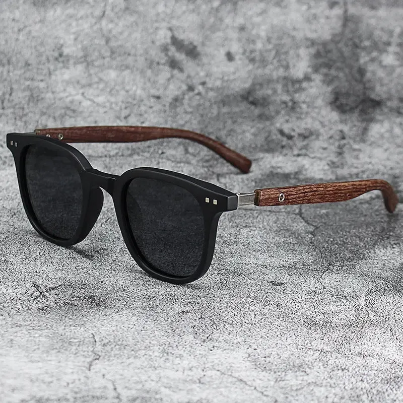 Wood Grain Sunglasses