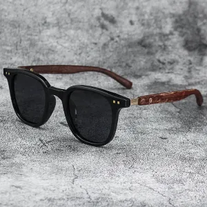 Wood Grain Sunglasses